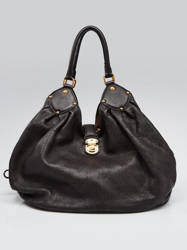 Louis Vuitton Chocolate Monogram Mahina Leather XL Bag