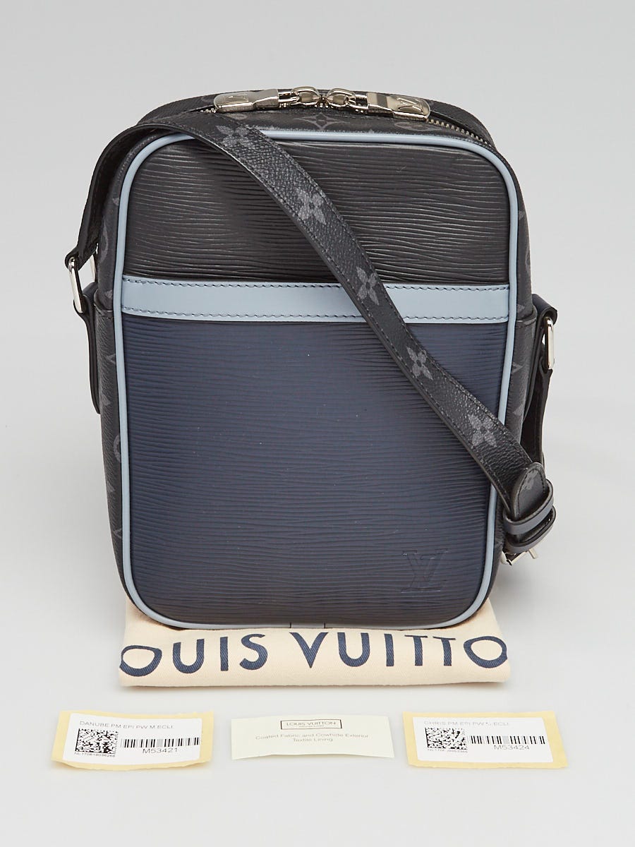 Louis Vuitton Monogram Eclipse Canvas and Epi Leather Danube PM Bag -  Yoogi's Closet