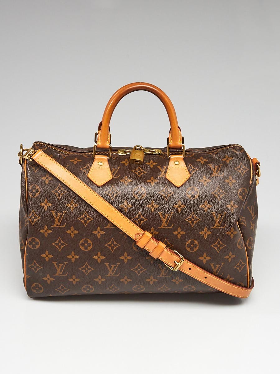 Louis Vuitton Monogram Canvas Speedy 35 Bandouliere Bag