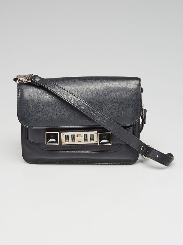 Proenza Schouler Black Leather PS11 Mini Classic Bag