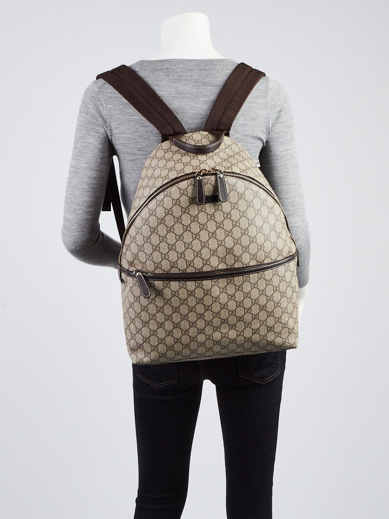 Gucci Beige/Ebony GG Coated Canvas Small Joy Boston Bag