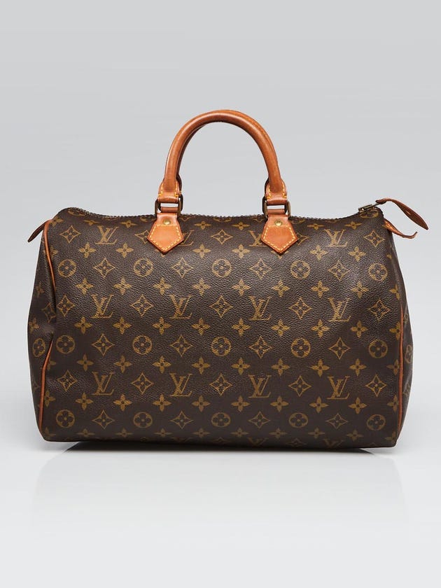 Louis Vuitton Monogram Canvas Speedy 35 Bag