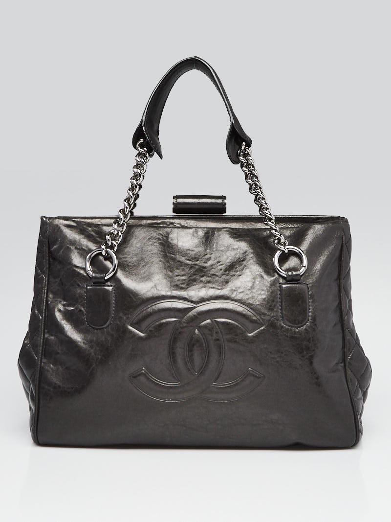 Chanel Black Calfskin Leather Perfect Day Extra Large Tote Bag - Yoogi's  Closet