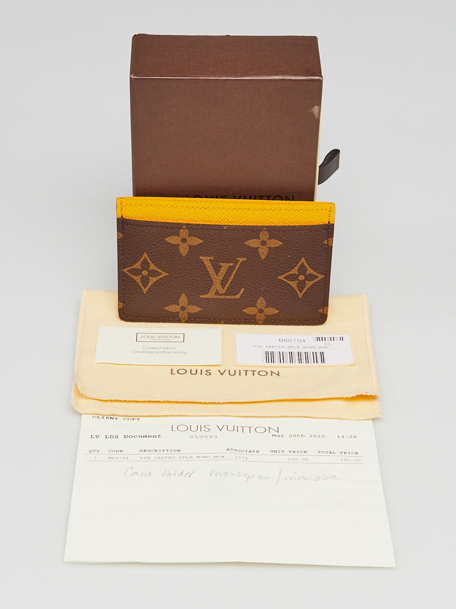 Card Holder in Monogram $205 // Louis Vuitton