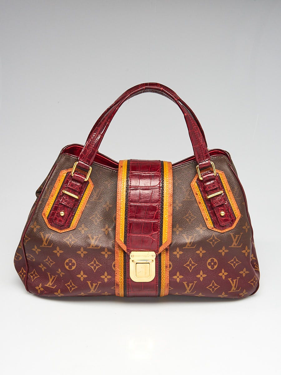 Louis Vuitton Monogram Mirage Griet Exotic Bordeaux Handbag – Boutique LUC.S