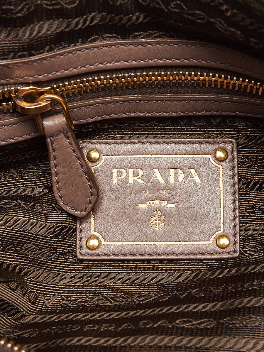 Prada Bambu Soft Calf Leather Satchel Bag BR4281 | Yoogi's