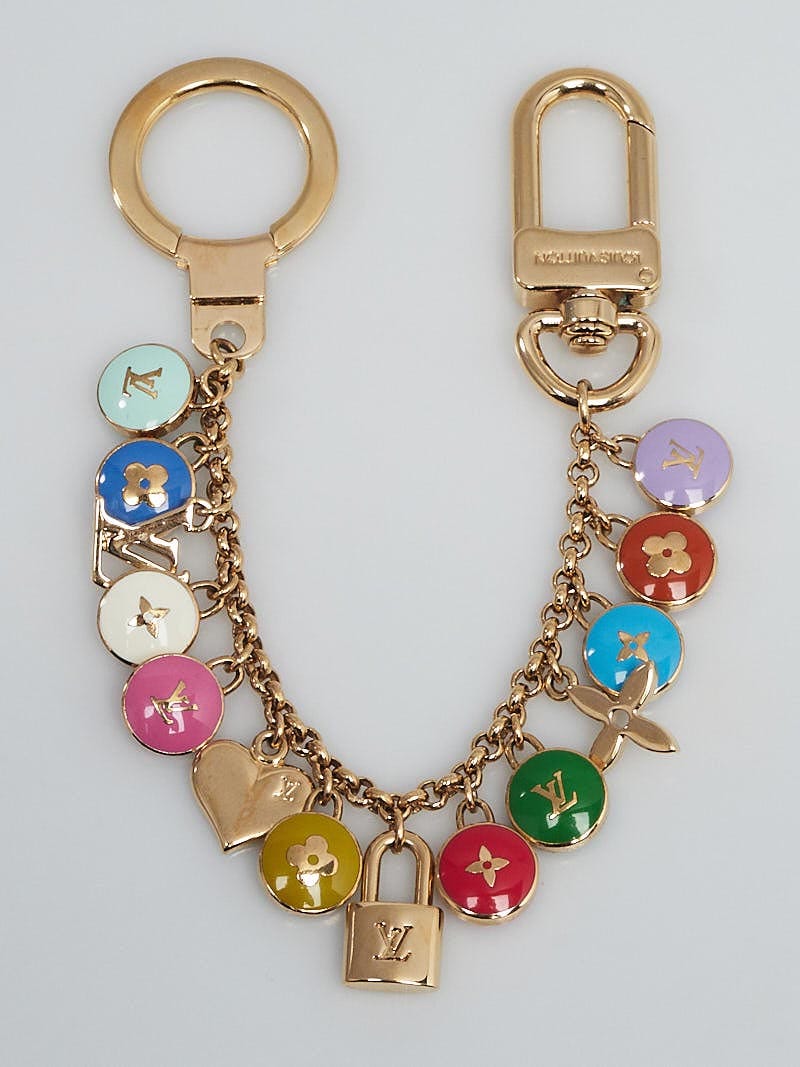Louis Vuitton Multicolor Pastilles Key Holder and Bag Charm