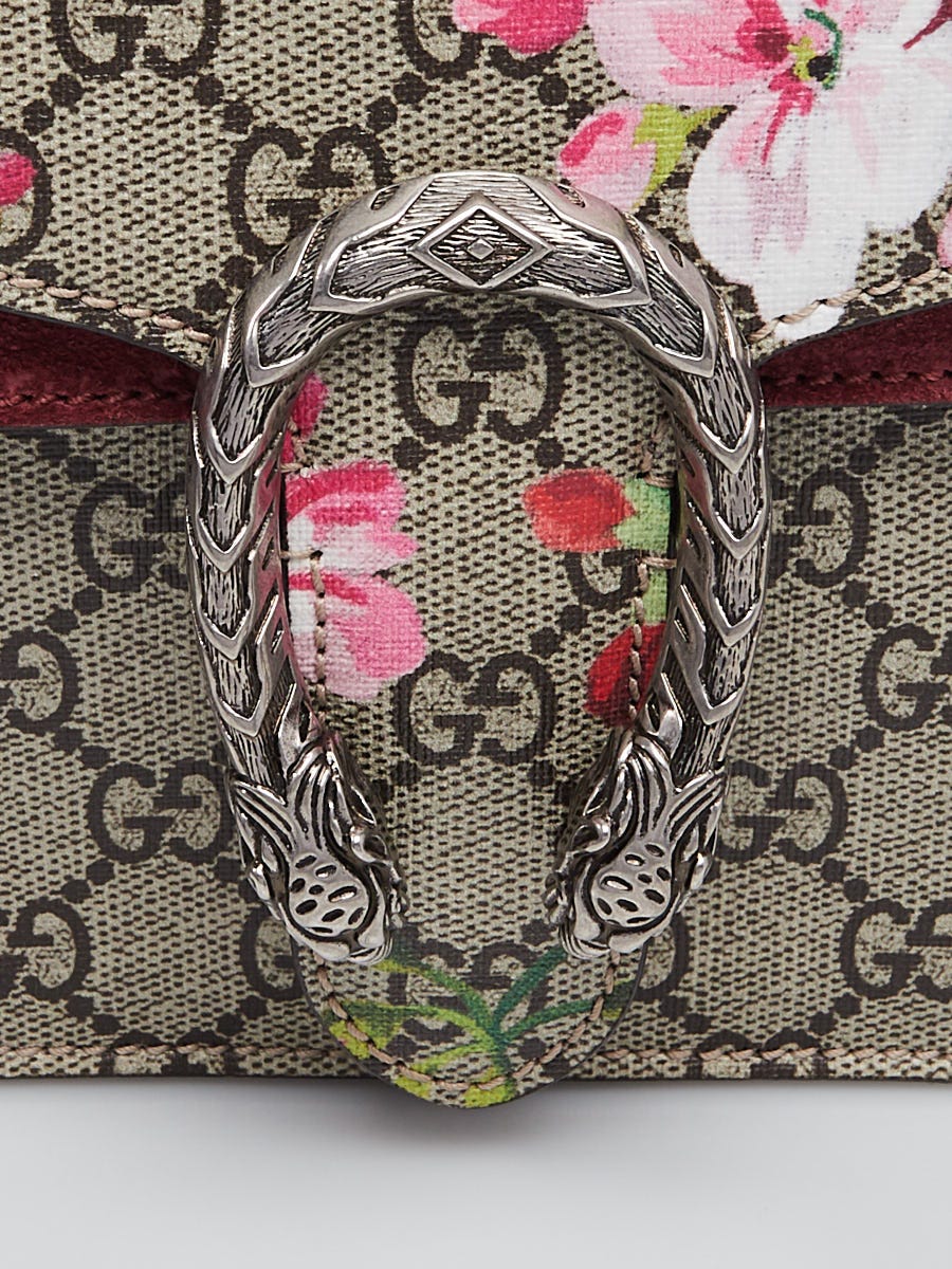 Gucci dionysus gg top blooms mini bag