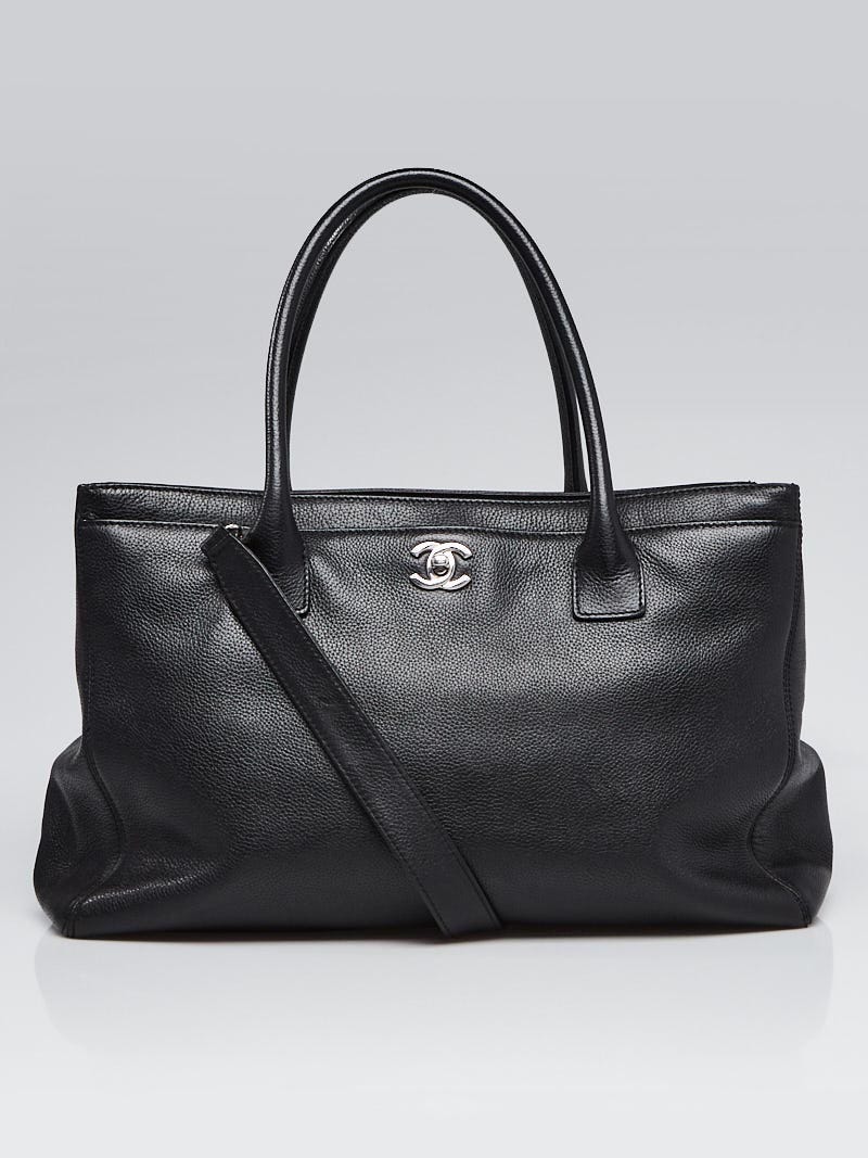 Chanel black cerf clearance tote