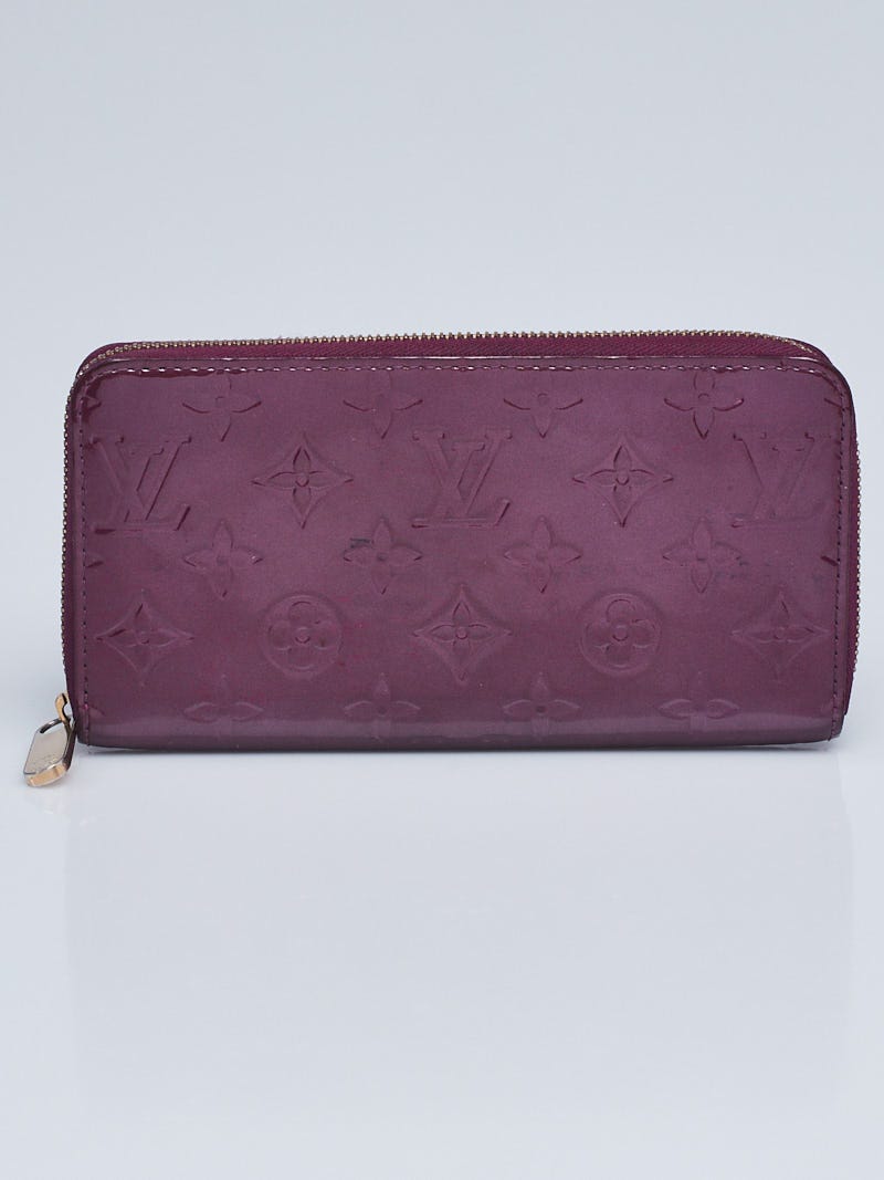 Louis Vuitton Violette Monogram Vernis Zippy Wallet Louis Vuitton