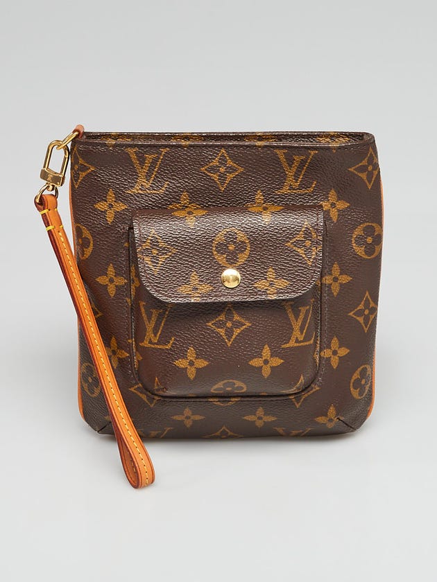 Louis Vuitton Monogram Canvas Partition Clutch Bag