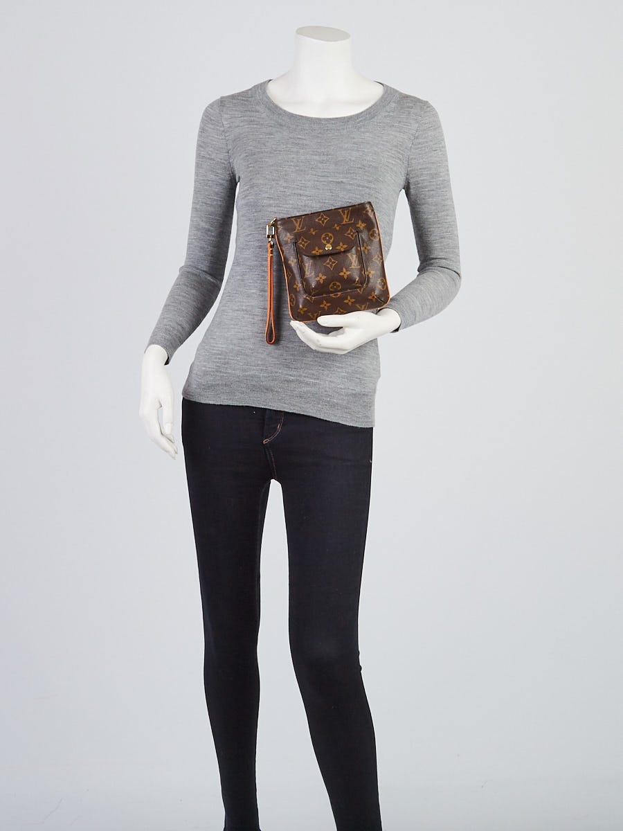 Louis Vuitton Monogram Canvas Partition Clutch Bag - Yoogi's Closet