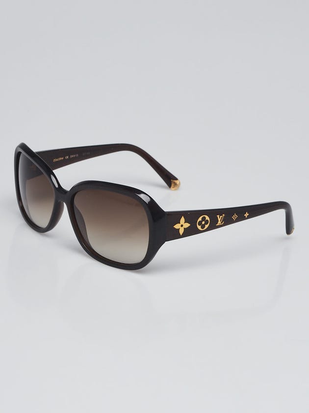 Louis Vuitton Brown Speckling Acetate Frame Obsession GM Sunglasses-Z0459W