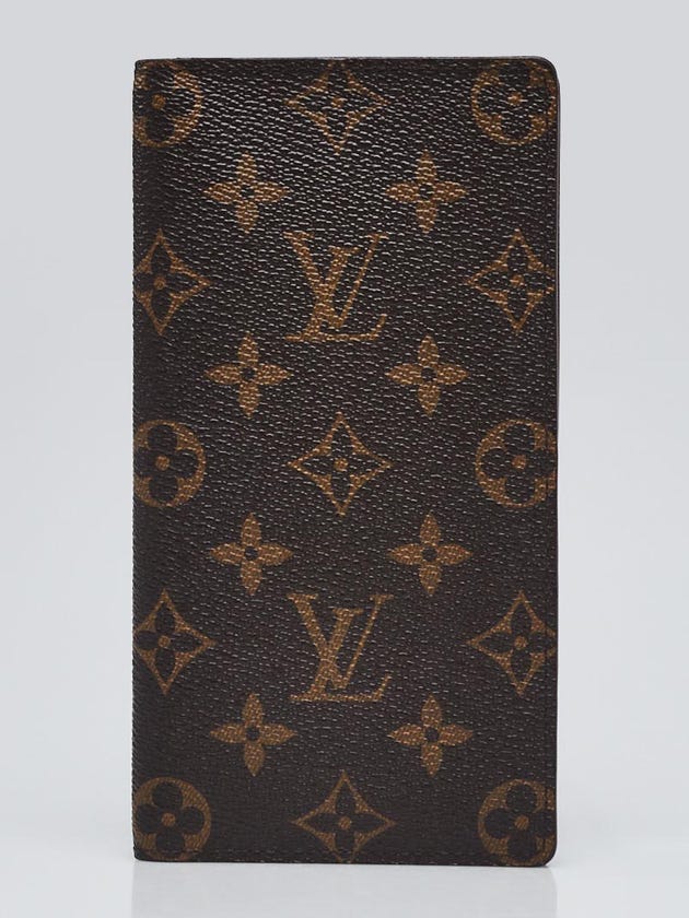 Louis Vuitton Monogram Canvas Porte Valeurs Checkbook Wallet
