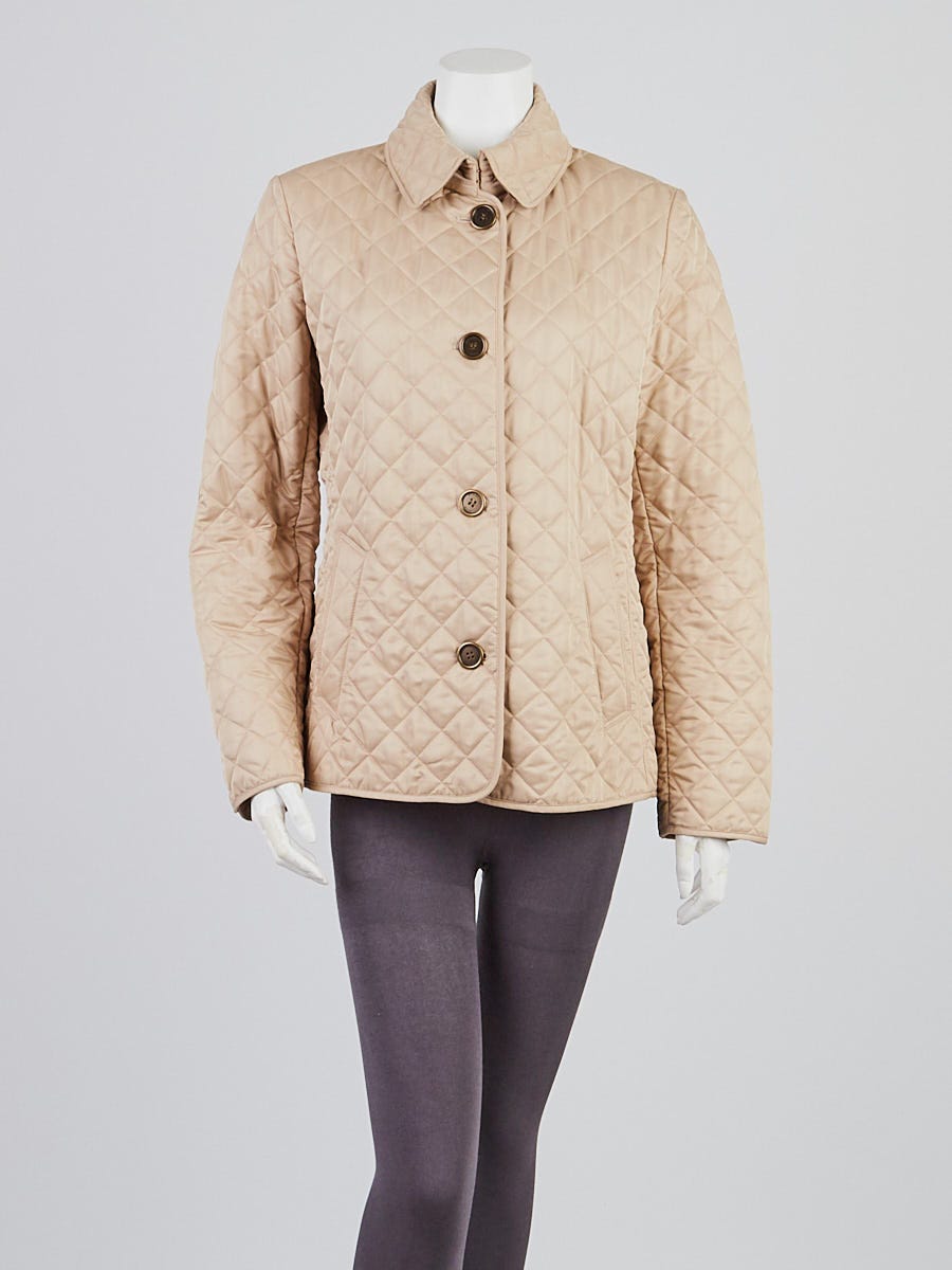 Burberry Britt Beige Quilted Polyester 