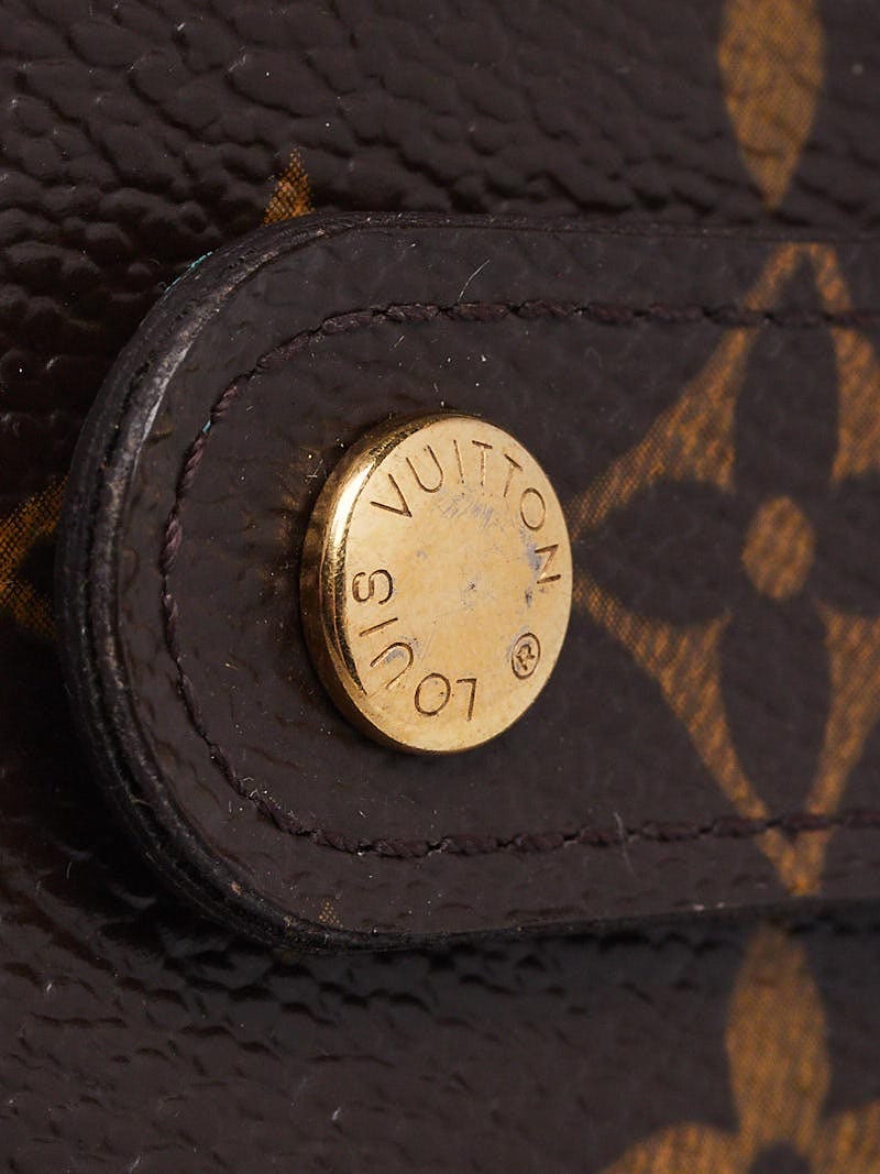 Louis Vuitton Limited Edition Blue Monogram Groom Compact Zippy Louis Vuitton Limited Edition Blue Monogram Groom Compact Zippy