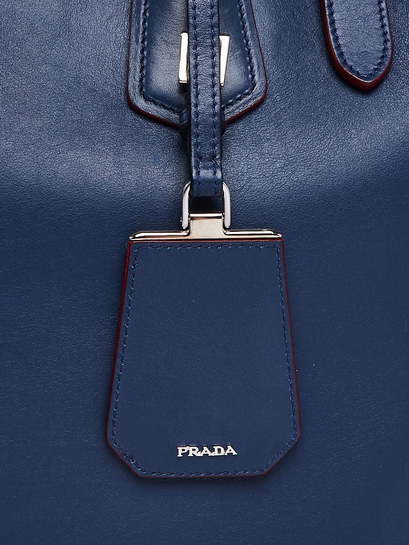 Prada Bluette City Calf Leather Tote Bag BR5071 | Yoogi's Closet