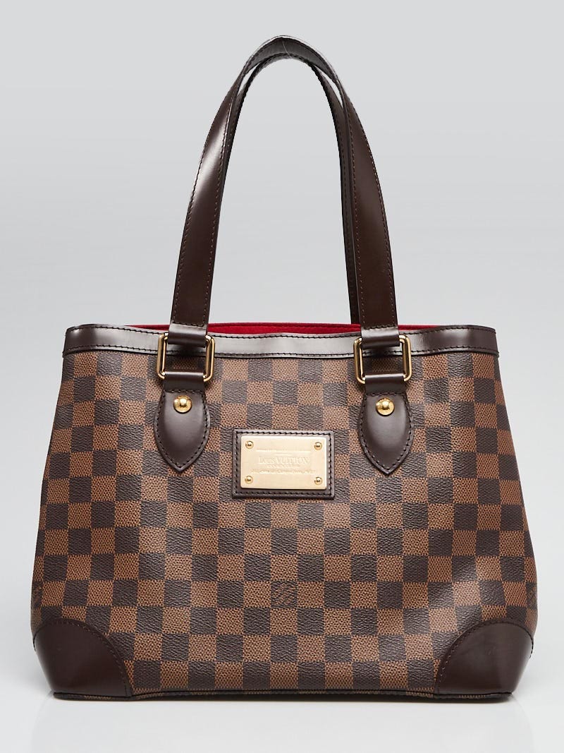 Louis+Vuitton+Hampstead+Shoulder+Bag+PM+Brown+Canvas for sale
