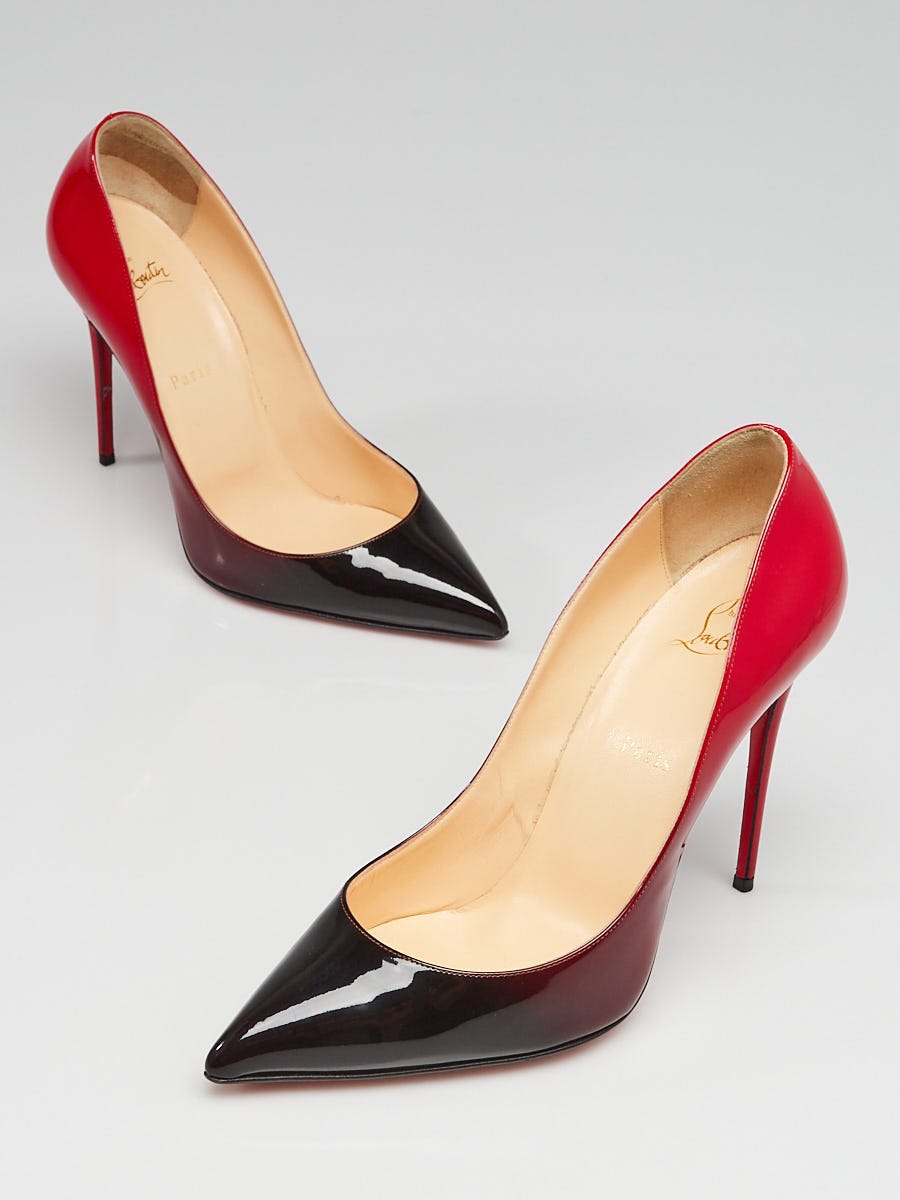 Christian Louboutin Pigalle Follies 100 Size 40.5 Red Bottom Heels