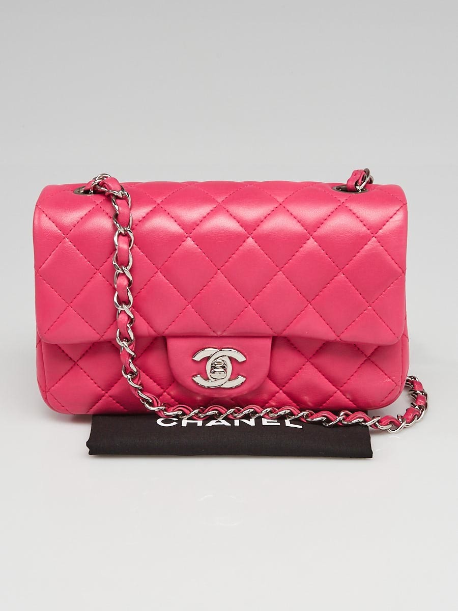 Chanel Light Pink Quilted Caviar Leather Classic Small Double Flap Bag -  Yoogi's Closet