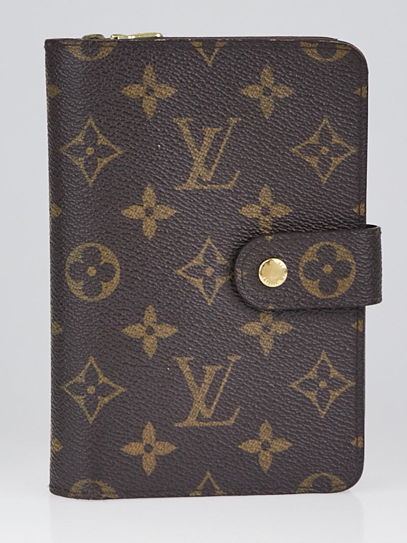 Louis Vuitton Vintage Monogram Canvas Porte Papier Zipper Wallet