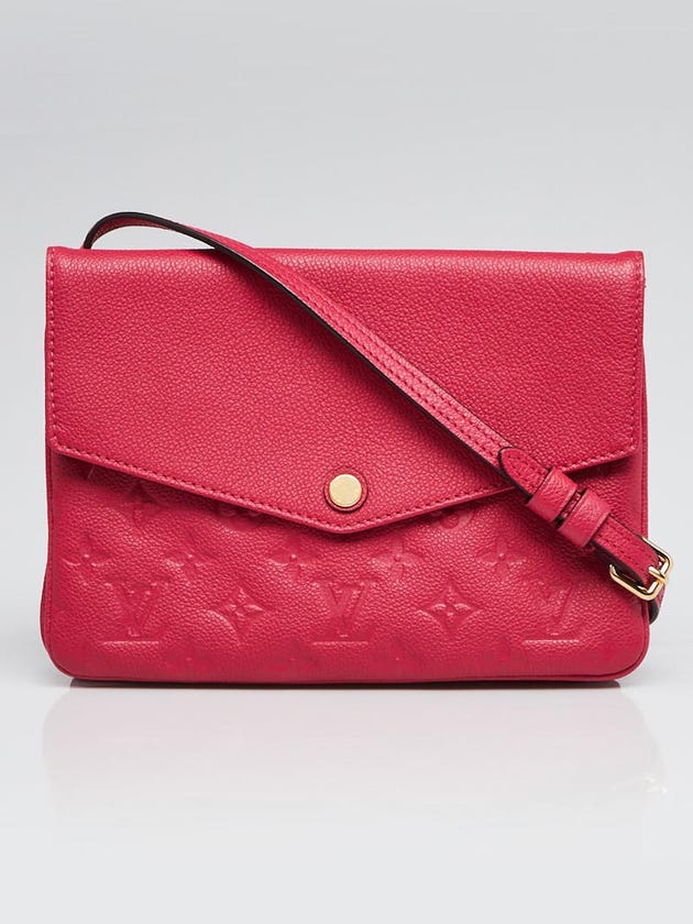 Louis Vuitton Dahlia Monogram Empreinte Leather Twinset Bag