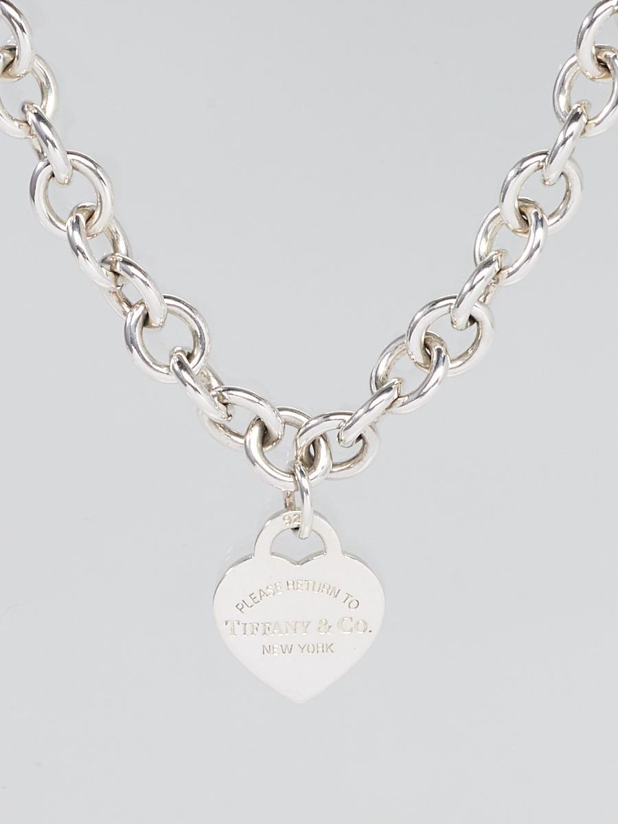 Tiffany Heart Tag Necklace 