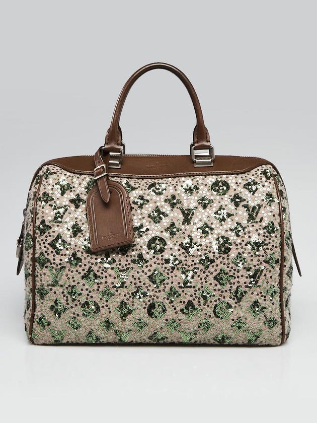 Louis Vuitton Limited Edition Khaki Monogram Sunshine Express Speedy Bag