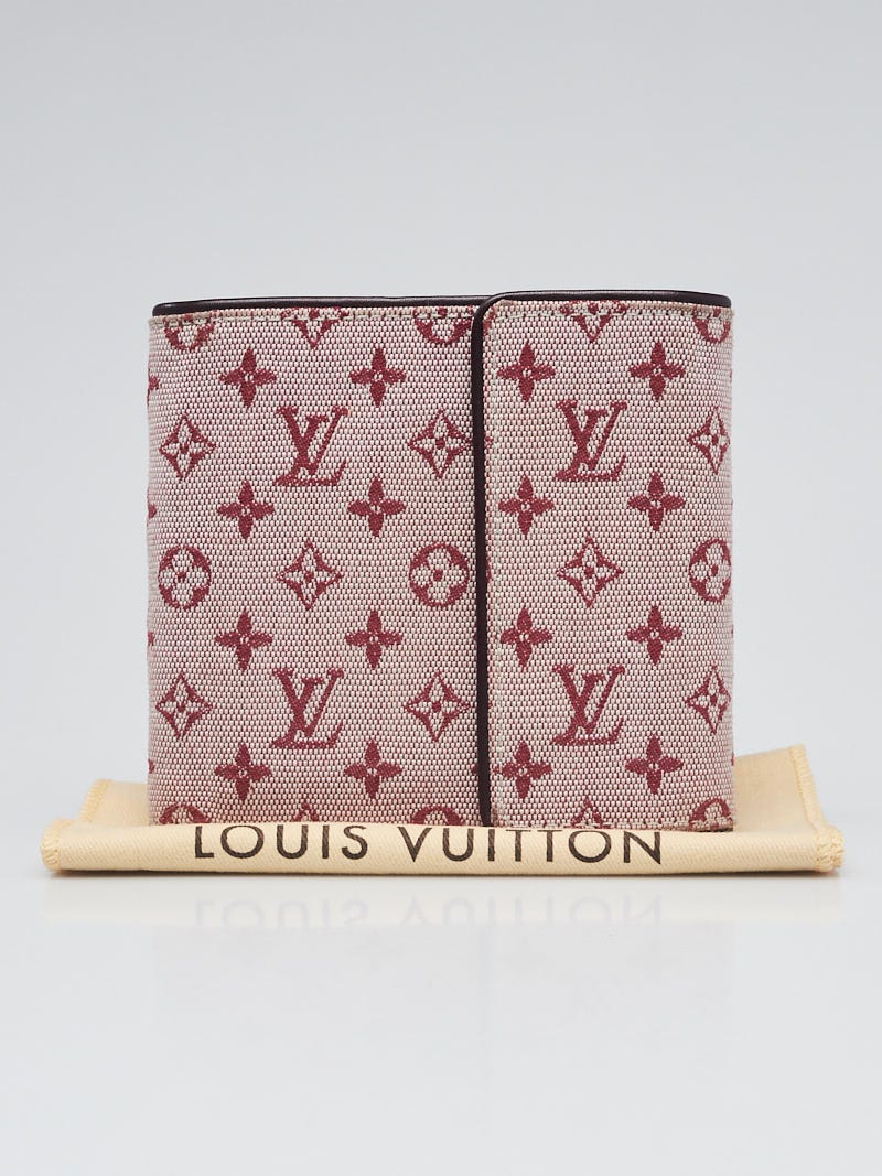 Louis Vuitton Beige Monogram Mini Lin Canvas Compact Wallet - Yoogi's Closet