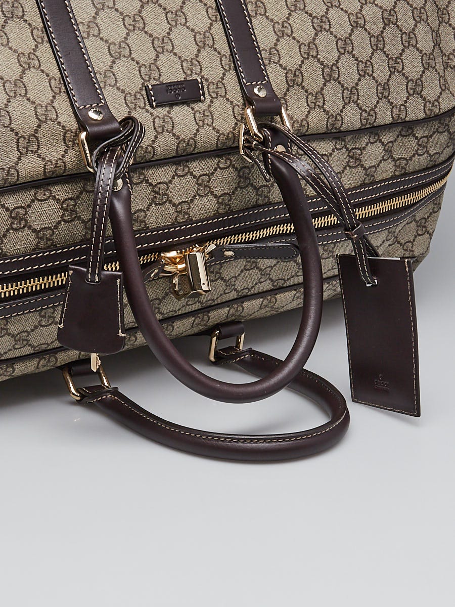 Gucci duffle bag with wheels clearance