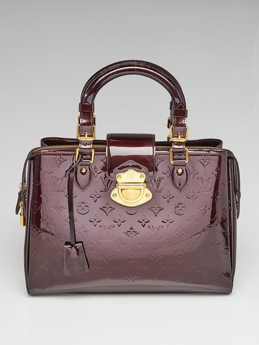 Louis Vuitton Amarante Monogram Vernis Melrose Avenue Bag