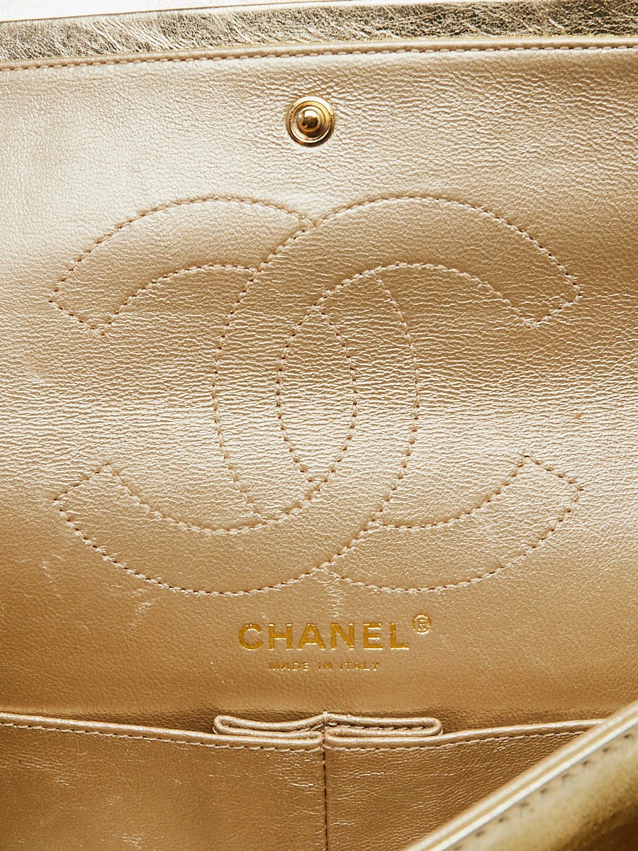 Chanel Vert Pétrole Quilted Calfskin Flap