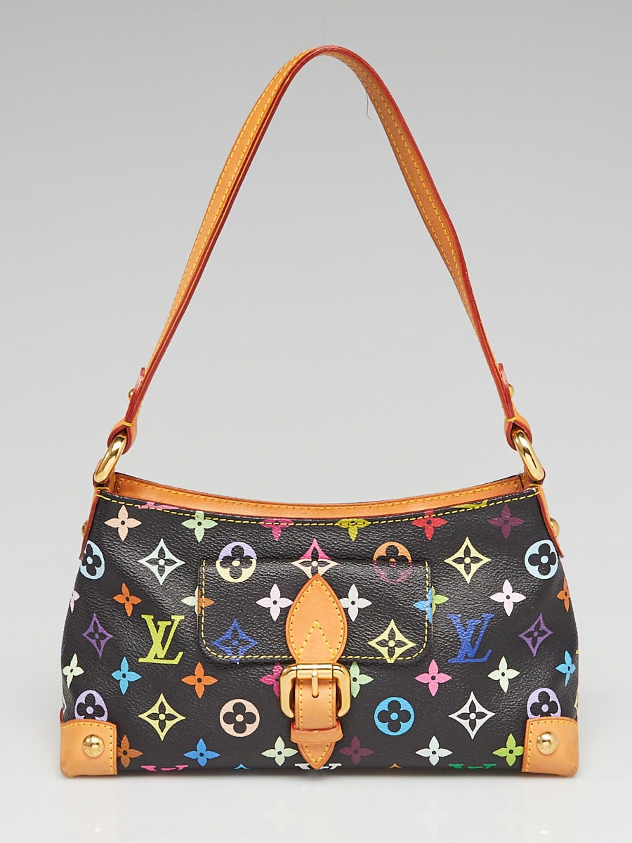 Louis Vuitton Black Monogram Multicolore Eliza Bag Yoogi s Closet