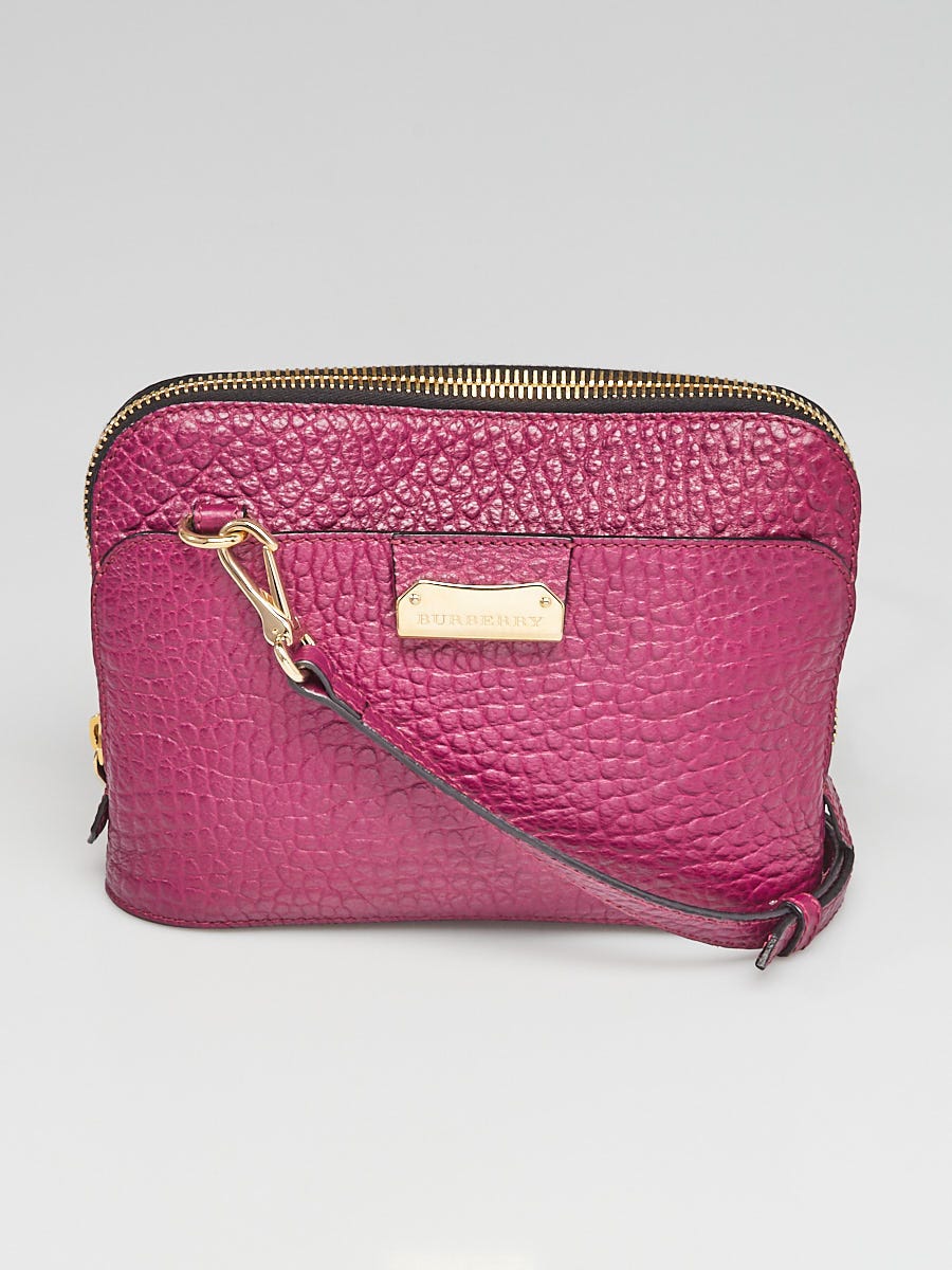 Burberry purple purse discount
