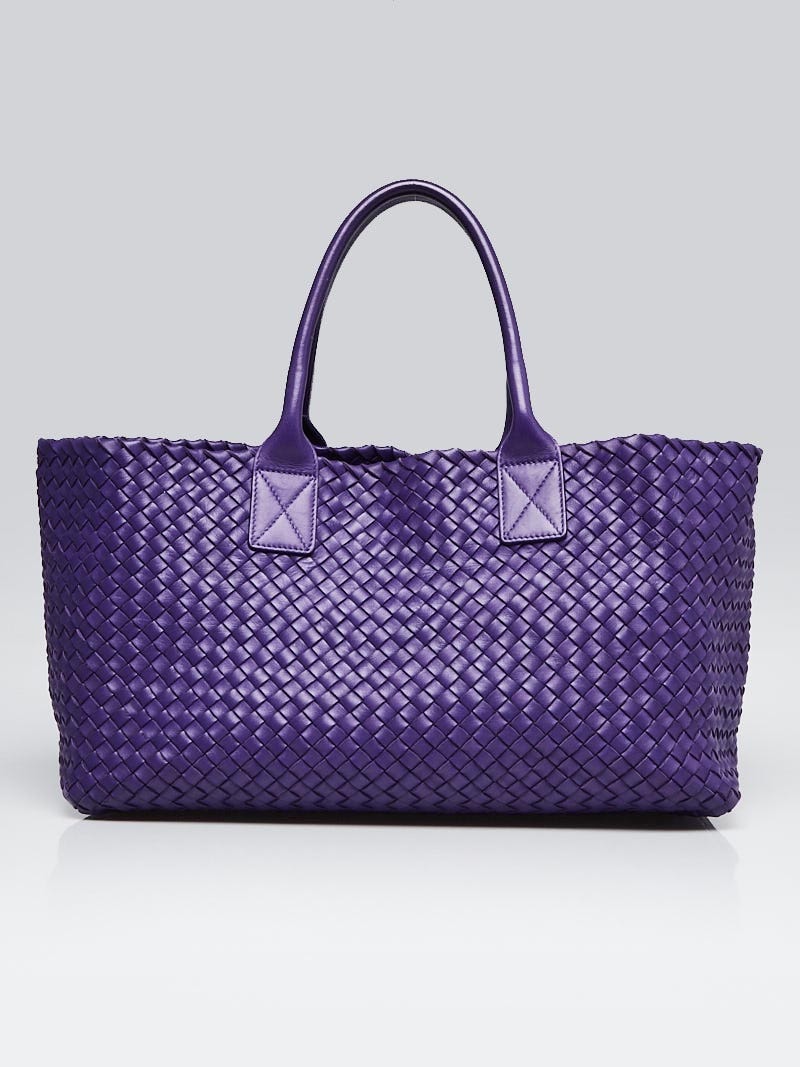 purple bottega veneta bag