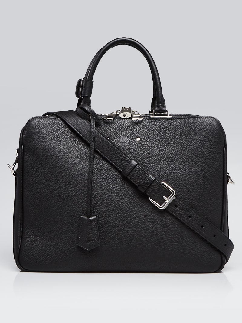 Louis Vuitton Black Taurillon Leather Armand Backpack Bag - Yoogi's Closet
