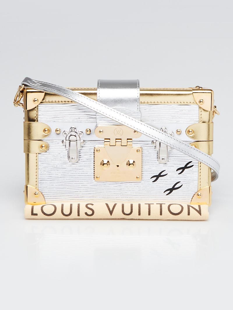 Louis Vuitton Or Metallic Epi Leather Malletage Petite Malle Bag - Yoogi's  Closet