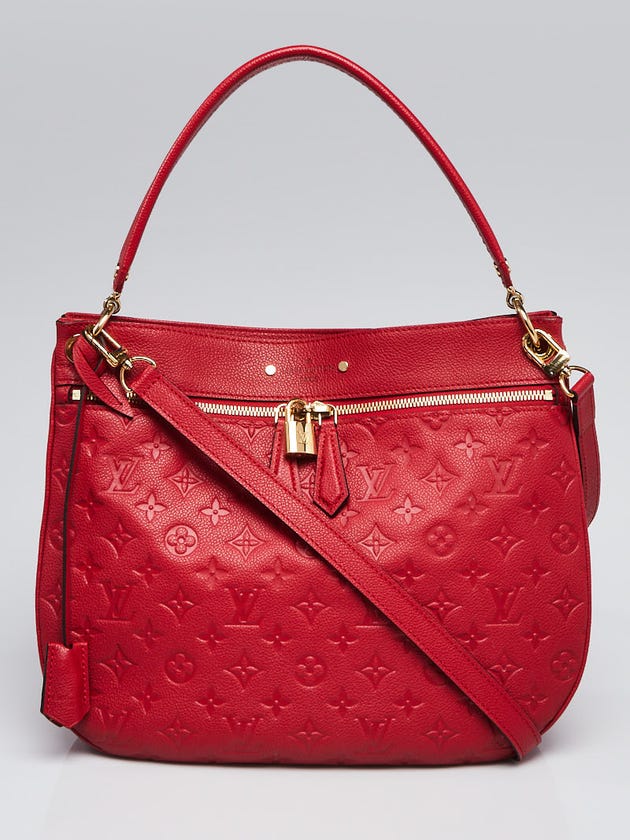 Louis Vuitton Cerise Monogram Empreinte Spotini Bag