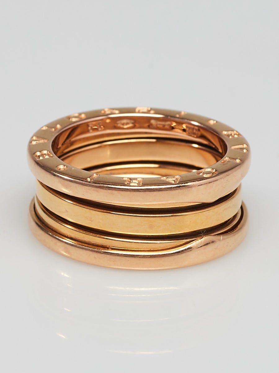 B.zero1 Three Band Ring Rose gold