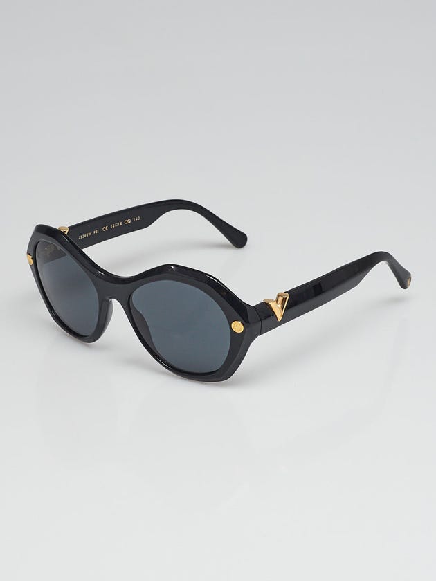 Louis Vuitton Black Acetate Chamade Lady Sunglasses Z2368W