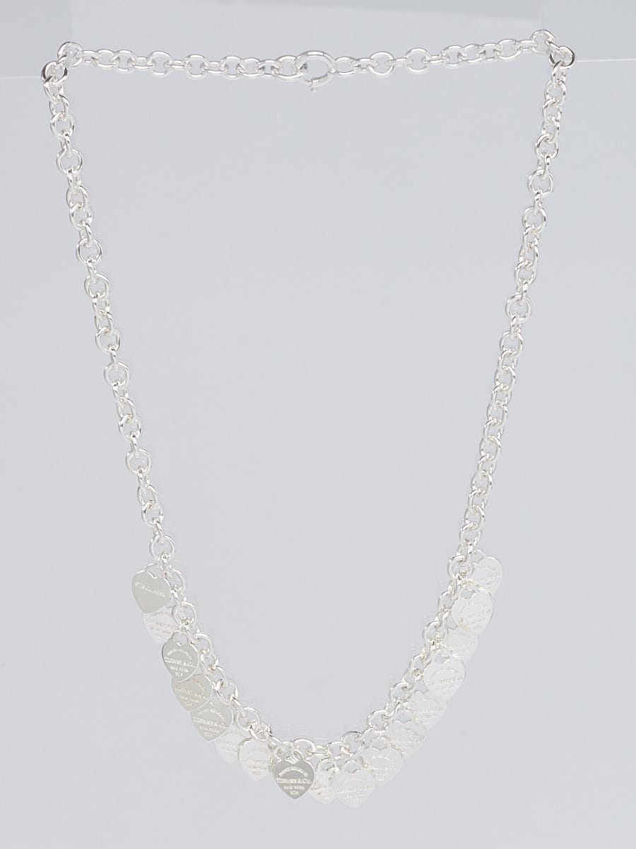 Heart tag necklace clearance