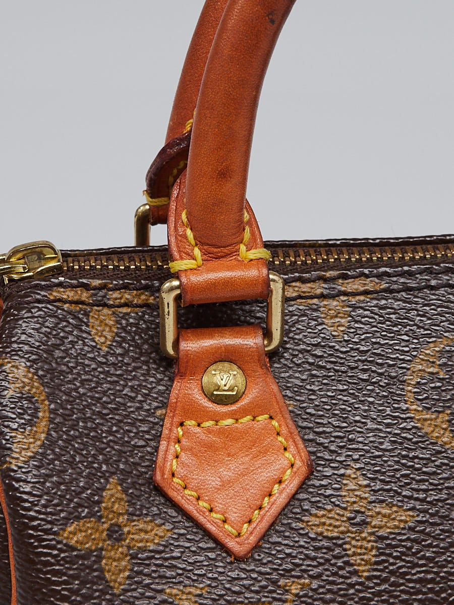 Vintage Louis Vuitton Mini Speedy Sac HL Monogram Canvas Hand Bag + Strap