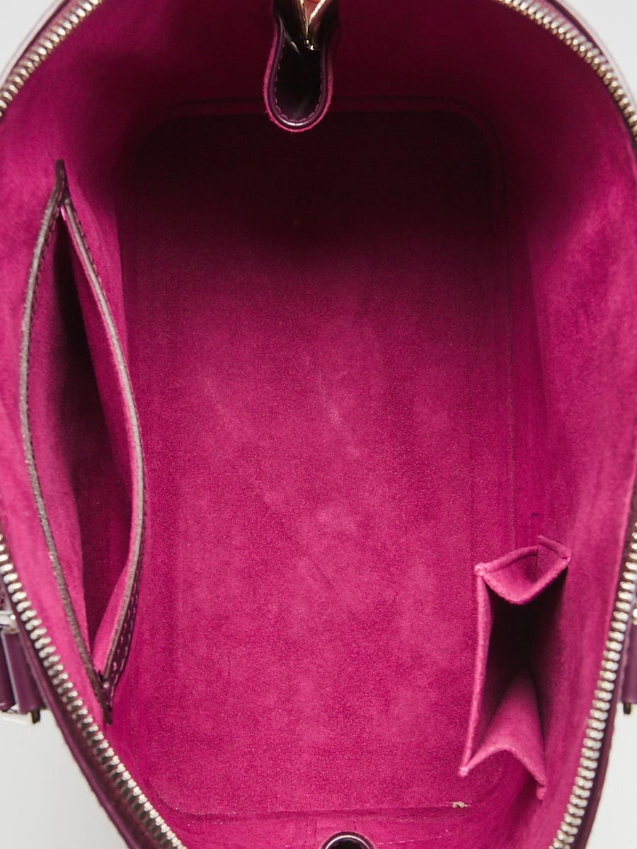 Louis Vuitton reveal Alma pm epi HOT PINK 