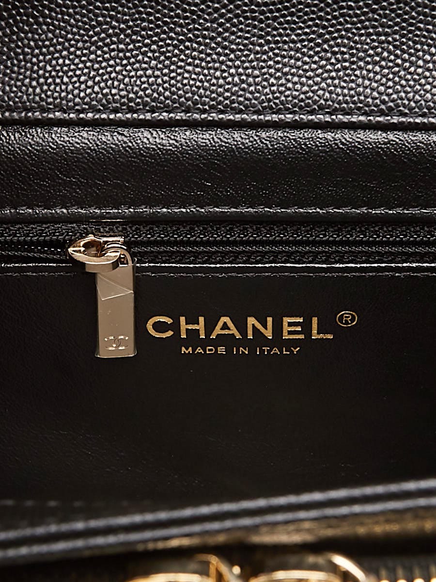 Business affinity leather handbag Chanel Black in Leather - 31302459