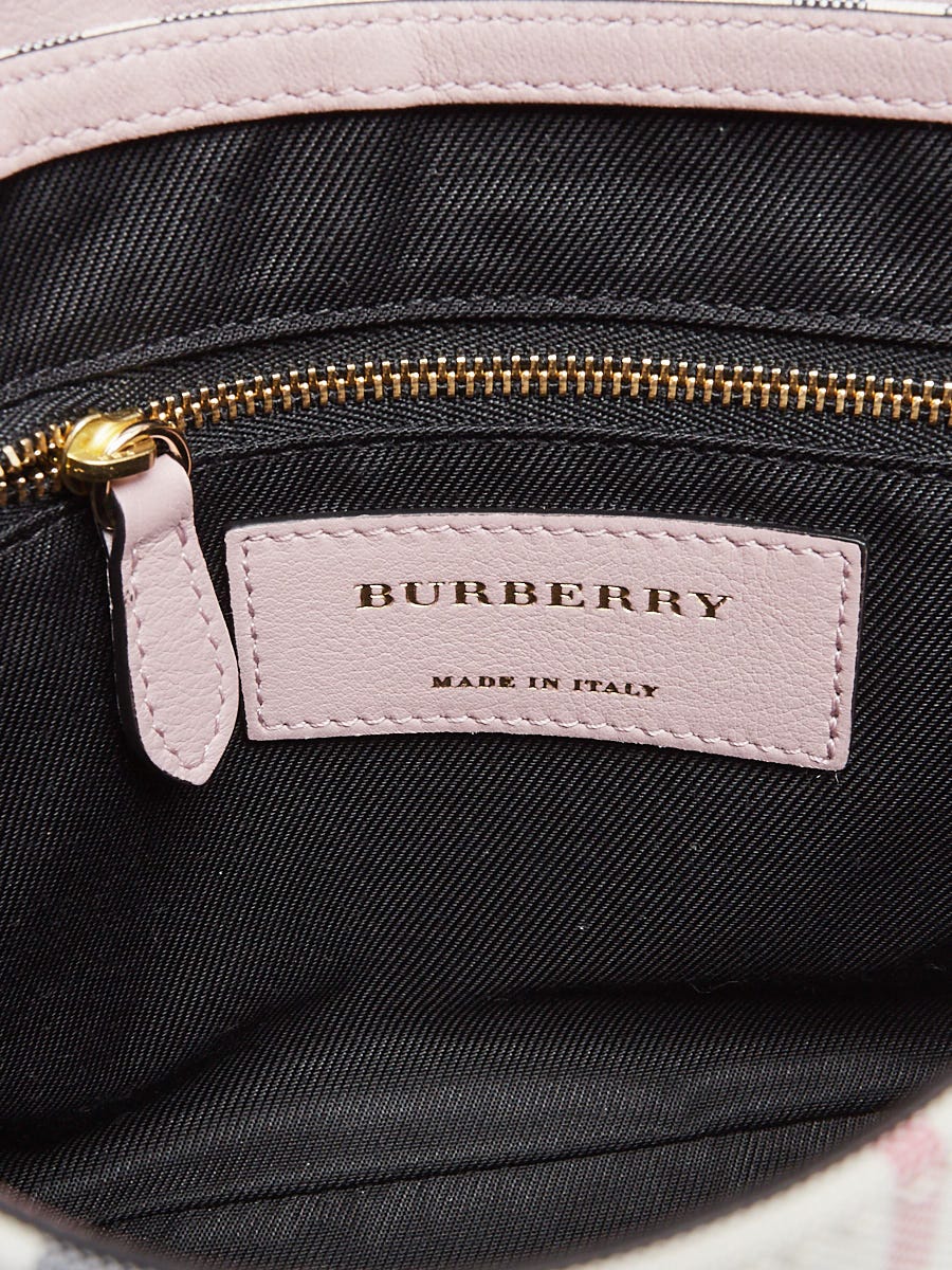 The Orchard in Horseferry check - the iconic #Burberry bag behind