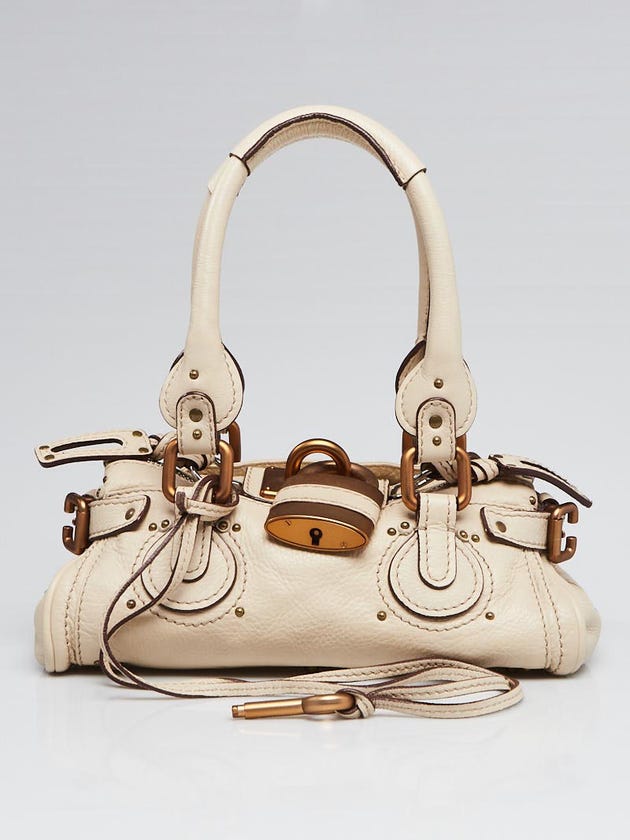 Chloe Mastic Leather Paddington Mini Satchel Bag