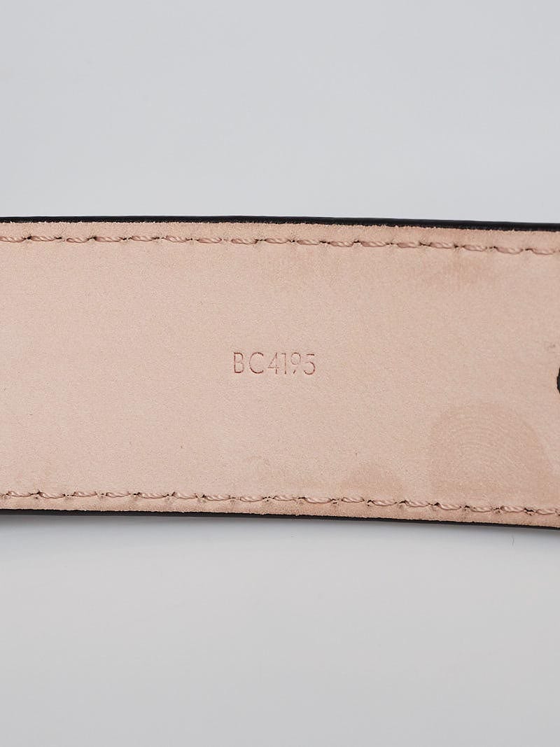 Louis Vuitton Black Epi Leather Essential V Belt Size 85/34