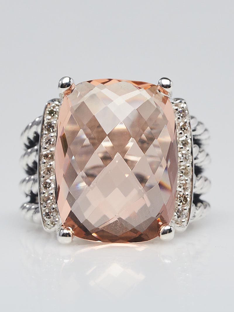 David yurman wheaton ring morganite new arrivals
