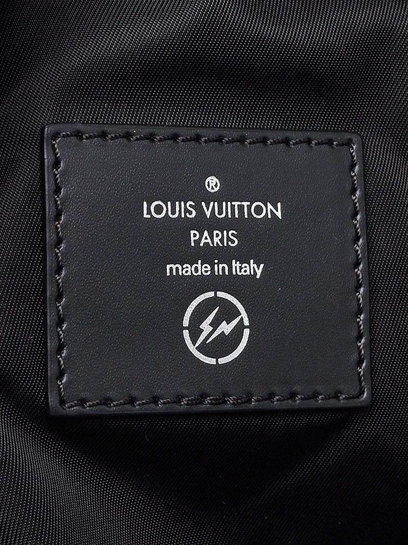 Louis Vuitton Fragments Cabas Light Pochette Metal With Monogram Eclipse  Canvas