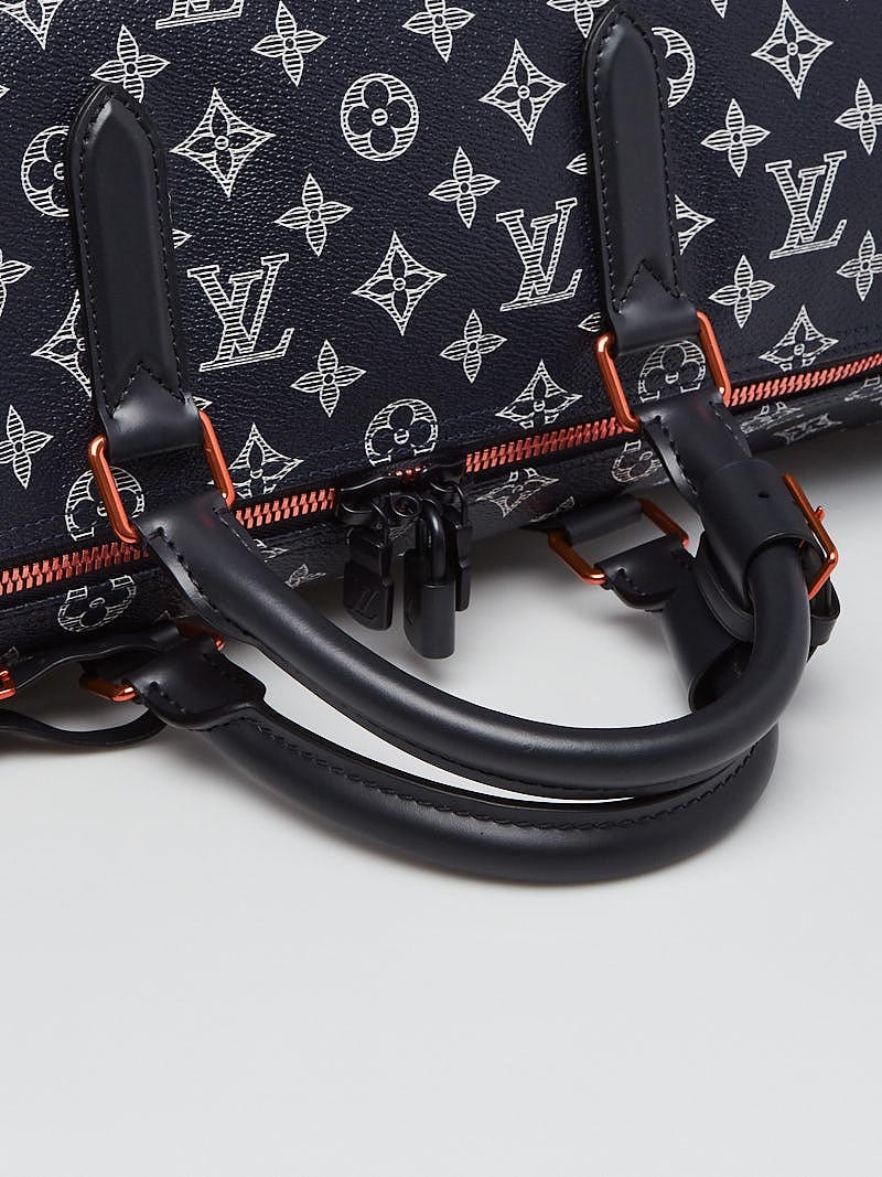 Louis Vuitton Keepall Bandouliere 50 Monogram Upside Down Ink Weekend  Travel Bag